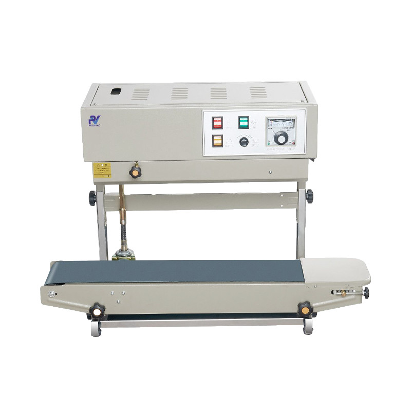 Запайщик пакетов PACKVAC DBF900 конвейерный вертикальный