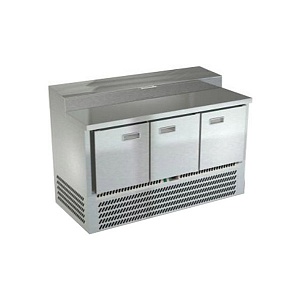 картинка Cтол для пиццы Техно-ТТ СПН/П-126/30-1407 нижний агрегат, столешница нержавеющая сталь